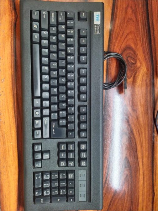 TVS ELECTRONICS Gold Prime Mechanical Wired Keyboard | Dustproof Key switches | Guaranteed 50 Million keystrokes | 1.5 Meter USB Cable, USB Gold Keyboard (Black)