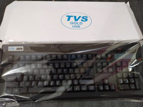 TVS ELECTRONICS Gold Prime Mechanical Wired Keyboard | Dustproof Key switches | Guaranteed 50 Million keystrokes | 1.5 Meter USB Cable, USB Gold Keyboard (Black) - Image 2